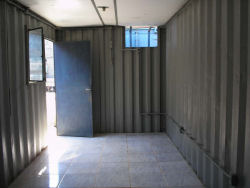 interior de container
