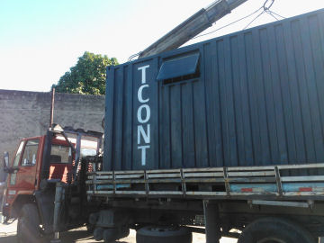 transporte de container